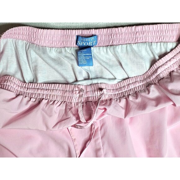Vintage Koret Women XL Sport Pink Zip-Up Jacket & Pants Tracksuit Set READ - Picture 12 of 16